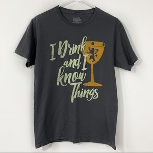 Game of Thrones “I Drink and I know Things” Tee
